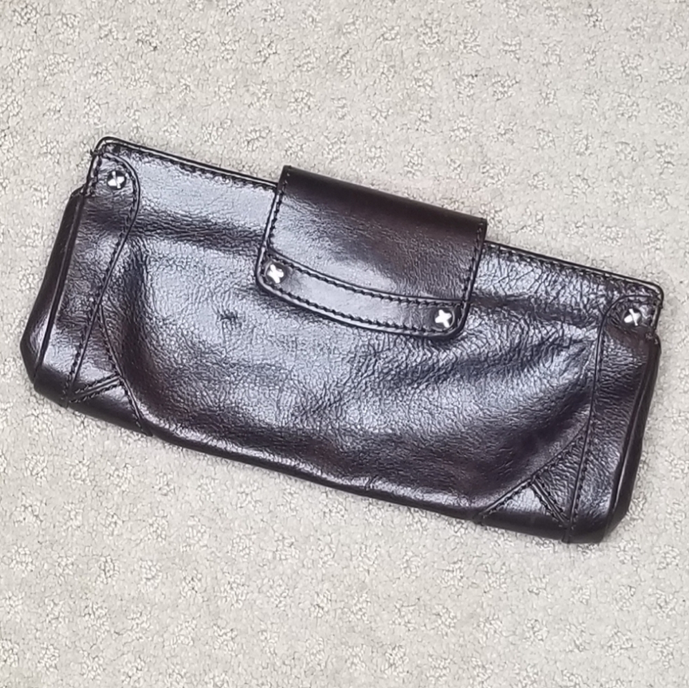 Cole Haan leather clutch